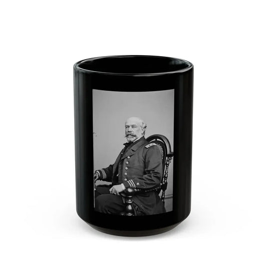 Act. Lt. Comm. Edward Conroy, Usn (U.S. Civil War) Black Coffee Mug 15oz - Go Mug Yourself