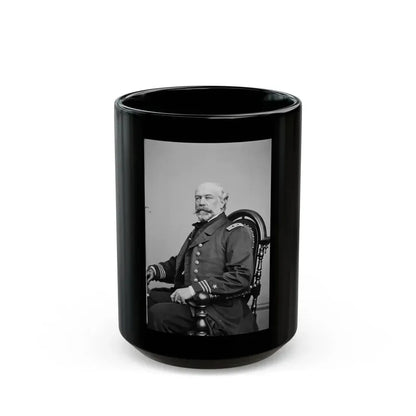 Act. Lt. Comm. Edward Conroy, Usn (U.S. Civil War) Black Coffee Mug 15oz - Go Mug Yourself