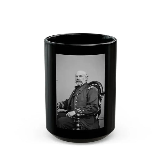 Act. Lt. Comm. Edward Conroy, Usn (U.S. Civil War) Black Coffee Mug 15oz - Go Mug Yourself