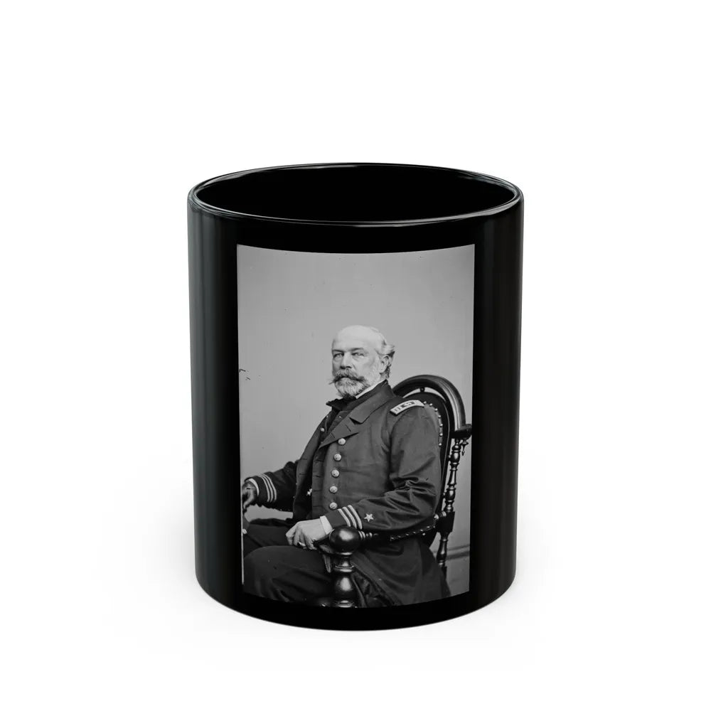 Act. Lt. Comm. Edward Conroy, Usn (U.S. Civil War) Black Coffee Mug-11oz-Go Mug Yourself