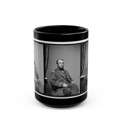 Acting Ensign J.F. Hughes, U.S.N. (U.S. Civil War) Black Coffee Mug 15oz - Go Mug Yourself