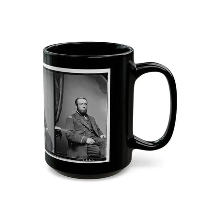 Acting Ensign J.F. Hughes, U.S.N. (U.S. Civil War) Black Coffee Mug - Go Mug Yourself