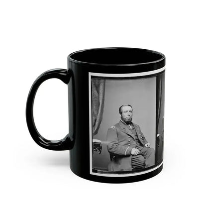 Acting Ensign J.F. Hughes, U.S.N. (U.S. Civil War) Black Coffee Mug - Go Mug Yourself