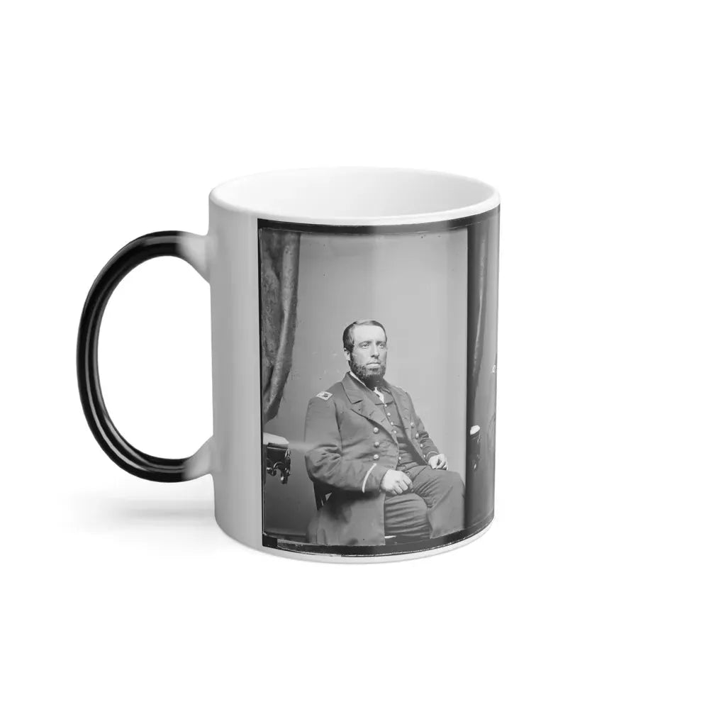 Acting Ensign J.F. Hughes, U.S.N. (U.S. Civil War) Color Changing Coffee Mug 11oz - Go Mug Yourself