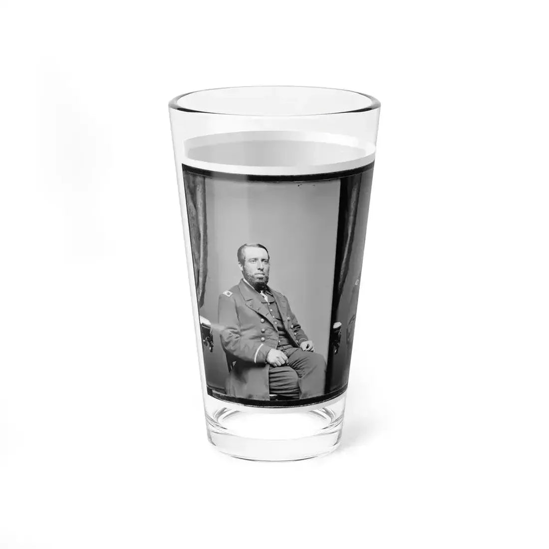 Acting Ensign J.F. Hughes, U.S.N. (U.S. Civil War) Pint Glass 16oz - Go Mug Yourself