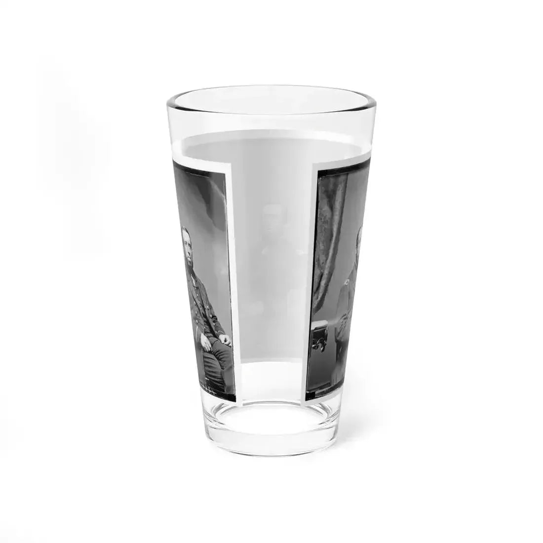 Acting Ensign J.F. Hughes, U.S.N. (U.S. Civil War) Pint Glass 16oz - Go Mug Yourself