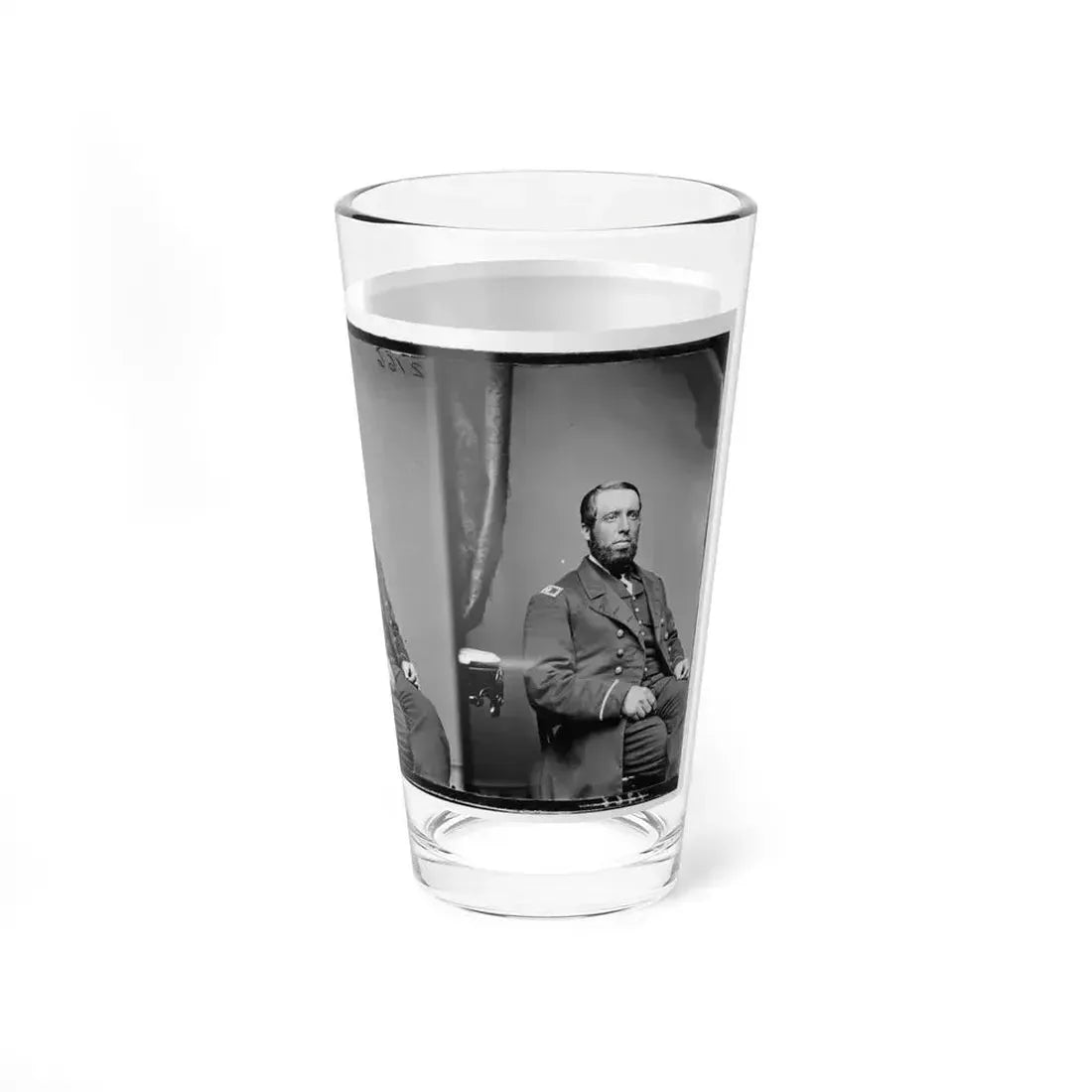 Acting Ensign J.F. Hughes, U.S.N. (U.S. Civil War) Pint Glass 16oz - Go Mug Yourself