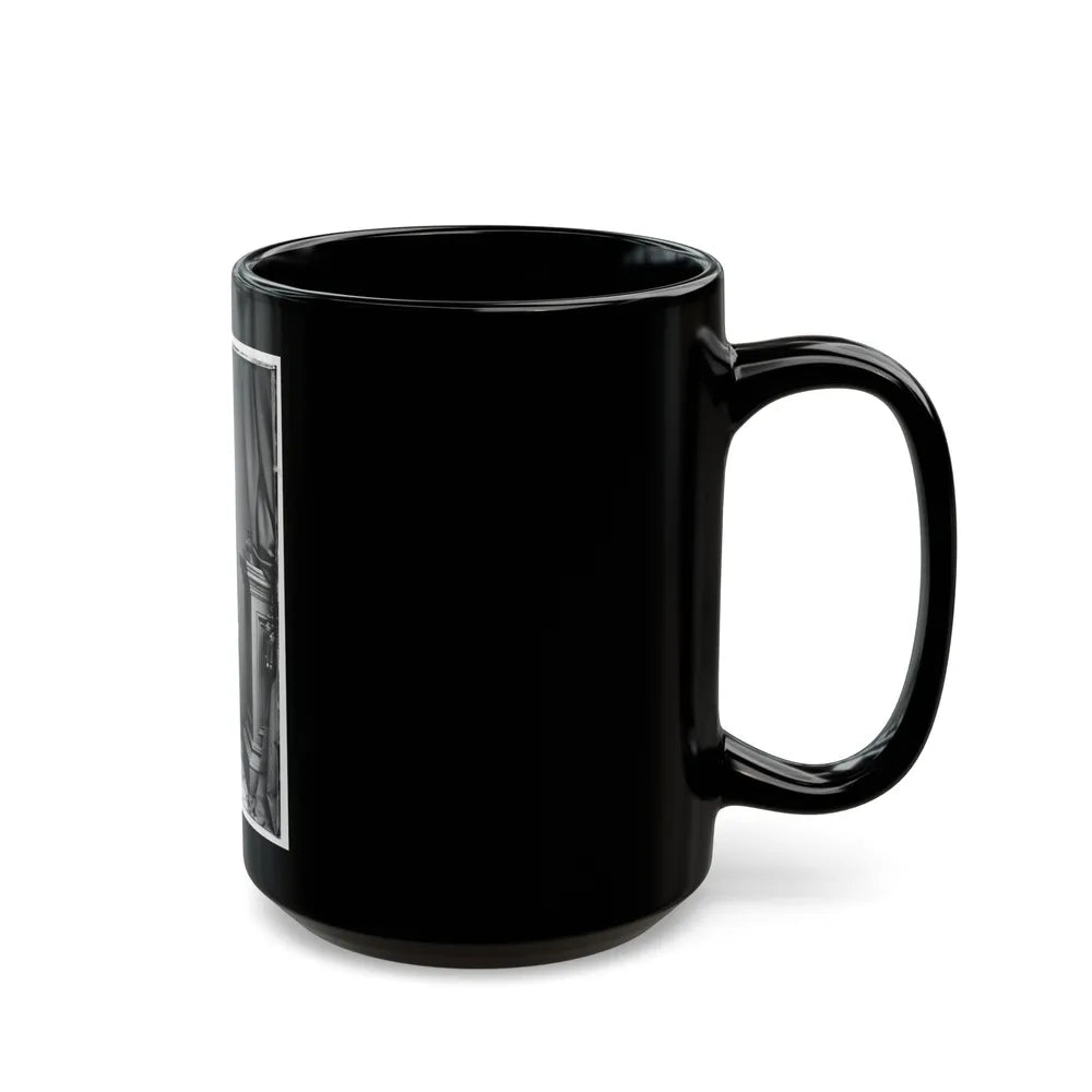 Acting Master Freeman, U.S.N. (U.S. Civil War) Black Coffee Mug-Go Mug Yourself