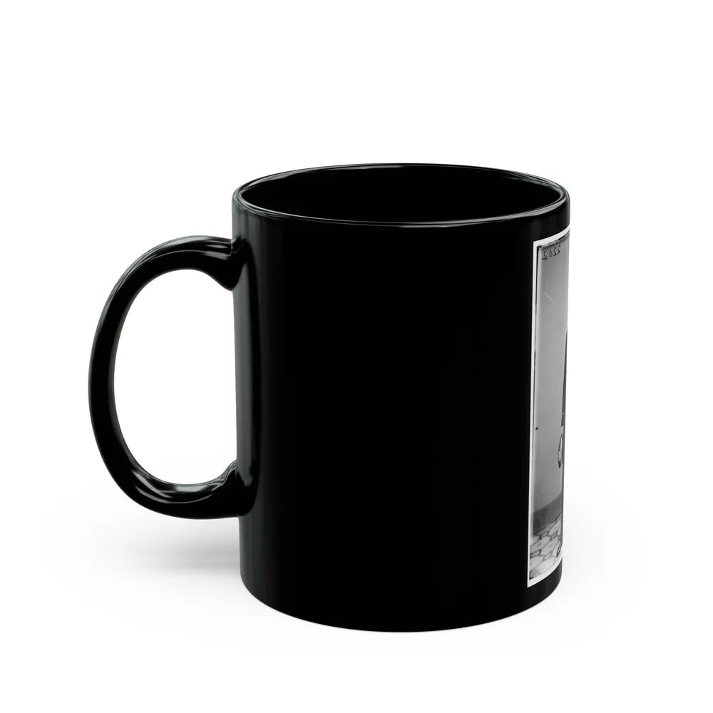 Acting Master Freeman, U.S.N. (U.S. Civil War) Black Coffee Mug-Go Mug Yourself