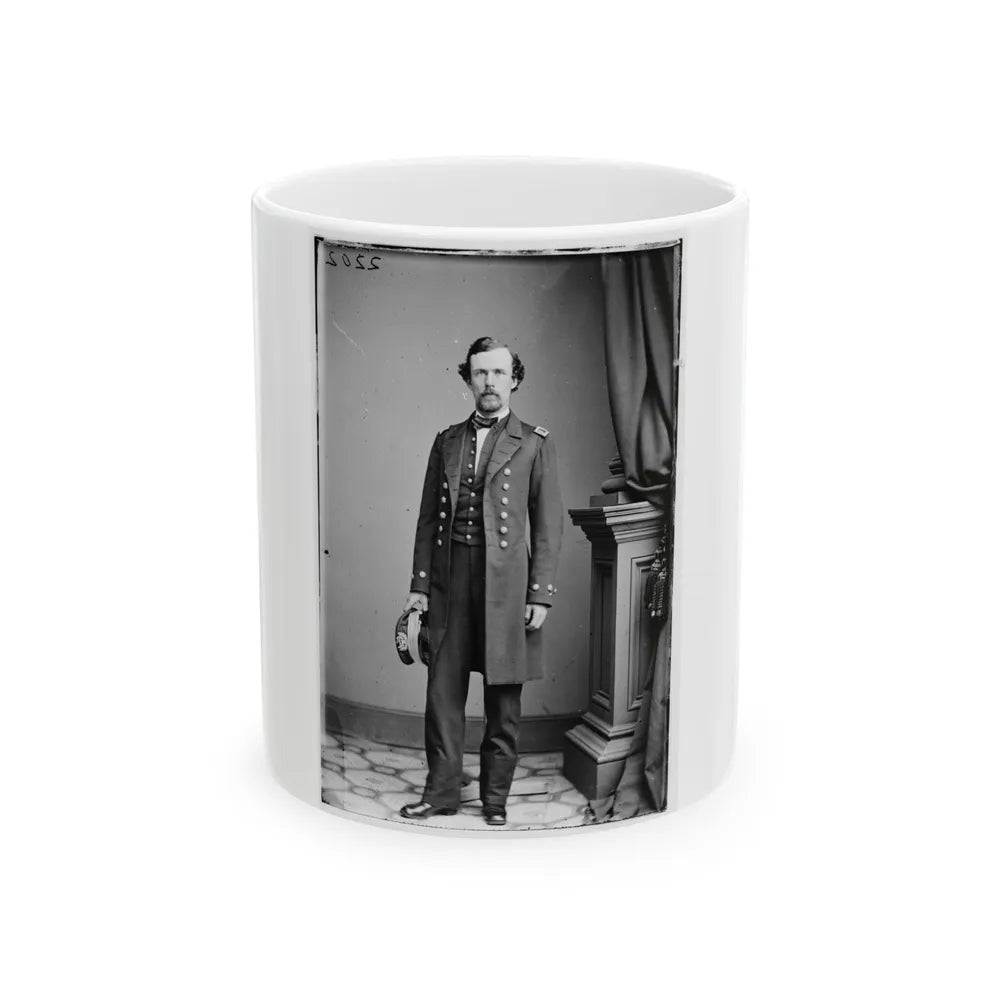 Acting Master Freeman, U.S.N. (U.S. Civil War) White Coffee Mug-11oz-Go Mug Yourself