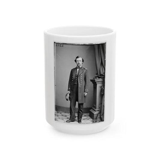 Acting Master Freeman, U.S.N. (U.S. Civil War) White Coffee Mug-15oz-Go Mug Yourself