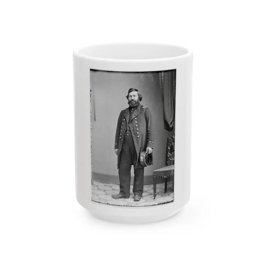 Acting Master S.B. Gregory, U.S.N. (U.S. Civil War) White Coffee Mug-15oz-Go Mug Yourself