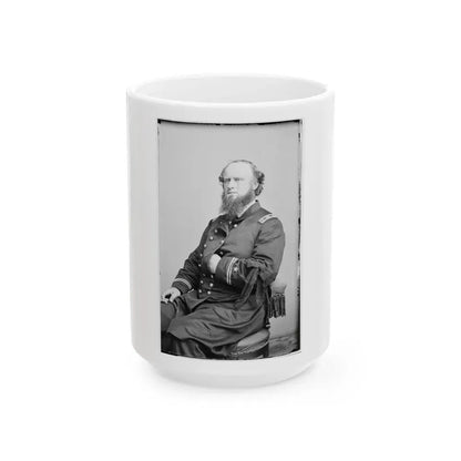 Acting Master W. Porter, U.S.N. 002 (U.S. Civil War) White Coffee Mug 15oz - Go Mug Yourself