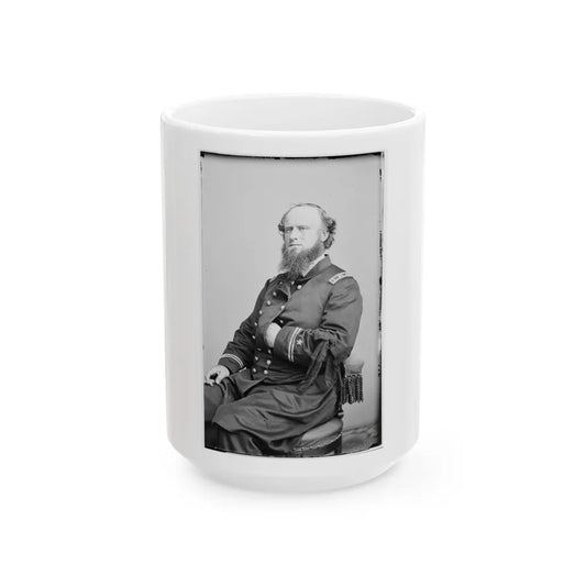 Acting Master W. Porter, U.S.N. 002 (U.S. Civil War) White Coffee Mug-15oz-Go Mug Yourself