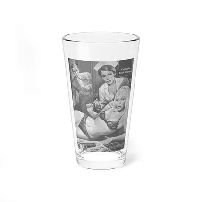 Action-for-Men-January-1967-5 (Magazine Illustration) Pint Glass 16oz-16oz-Go Mug Yourself