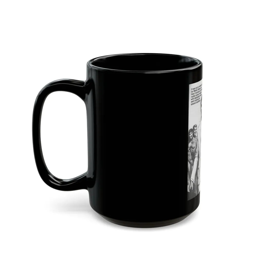 Action-for-Men-July-1970 - Black Coffee Mug-Go Mug Yourself