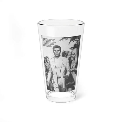 Action-for-Men-July-1970 (Magazine Illustration) Pint Glass 16oz-16oz-Go Mug Yourself