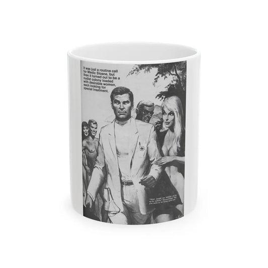 Action-for-Men-July-1970 - White Coffee Mug-11oz-Go Mug Yourself