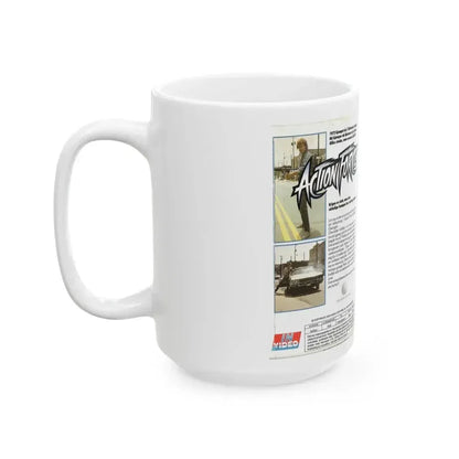 ACTION FORCE (VHS COVER) - White Coffee Mug - Go Mug Yourself