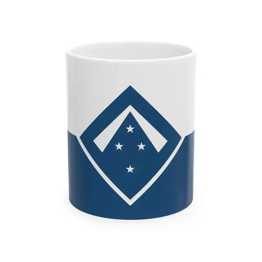 Action zealandia flag (New Zealand) White Coffee Mug 11oz - Go Mug Yourself