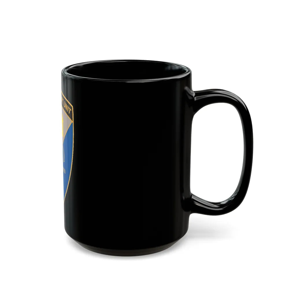 ACU 5 Assault Craft Unit Five (U.S. Navy) Black Coffee Mug-Go Mug Yourself