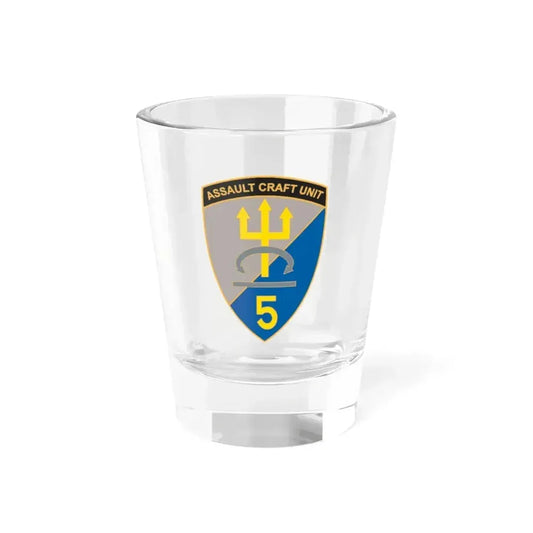 ACU 5 Assault Craft Unit Five (U.S. Navy) Shot Glass 1.5oz 1.5oz - Go Mug Yourself