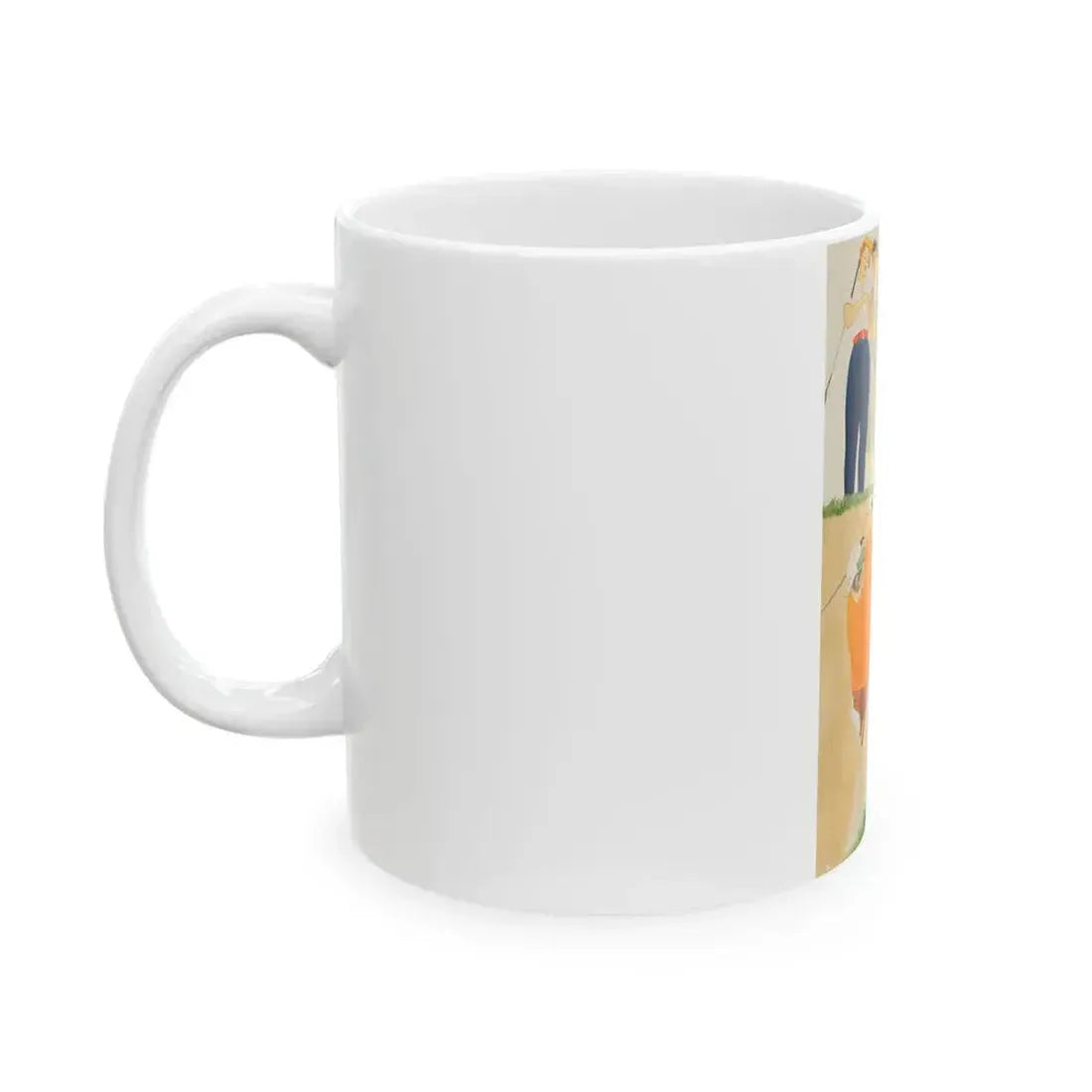 Acushnet Golf Balls advertisement, Saturday Evening Post, June 14, 1952 - White Coffee Mug - Go Mug Yourself