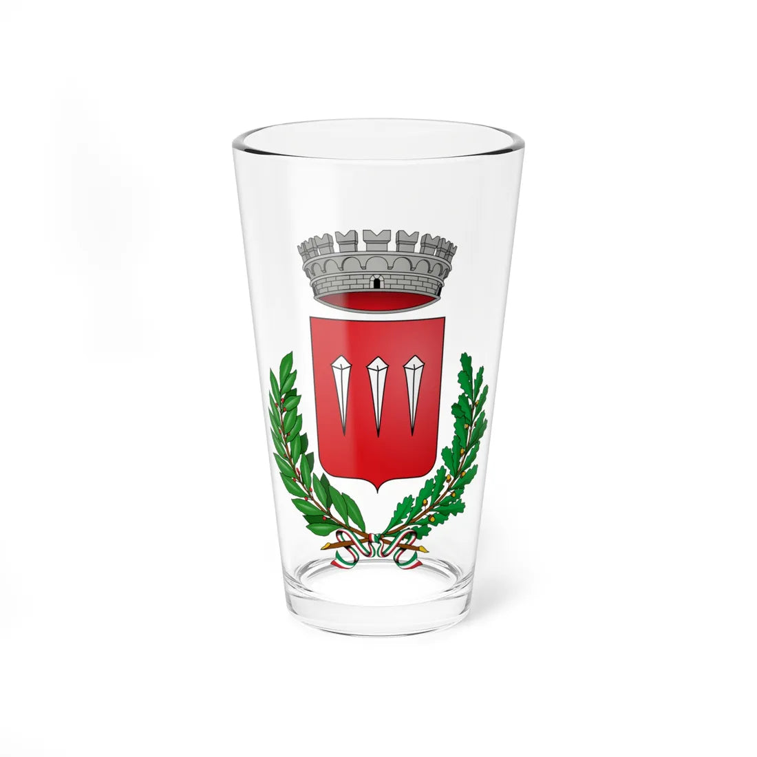 Acuto-Stemma (Italy) (Coat of Arms) Pint Glass 16oz 16oz - Go Mug Yourself