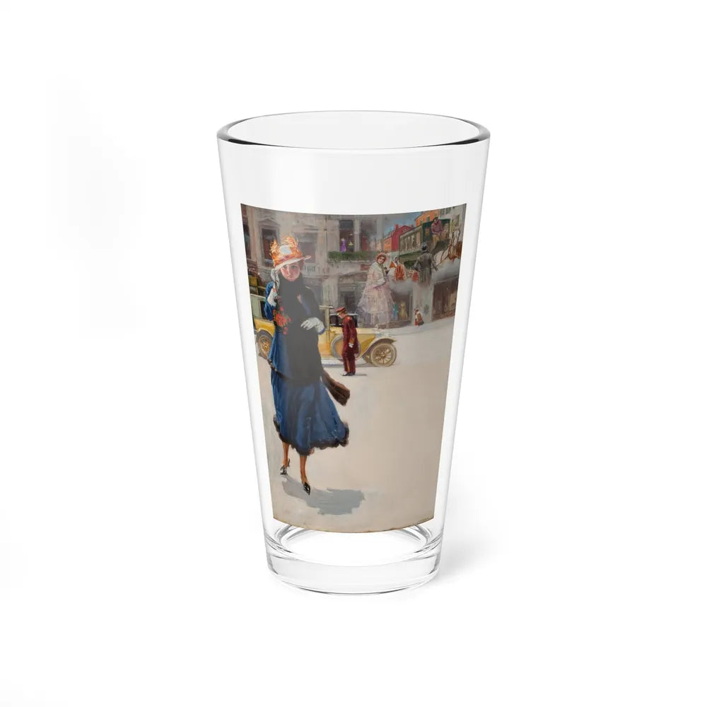 Ad illustration (Magazine Illustration) Pint Glass 16oz-16oz-Go Mug Yourself