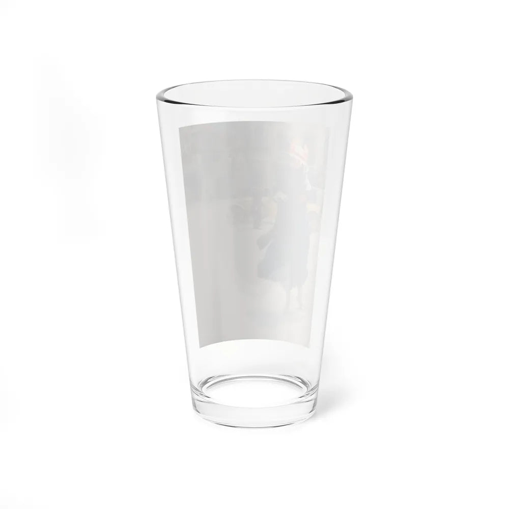 Ad illustration (Magazine Illustration) Pint Glass 16oz-Go Mug Yourself