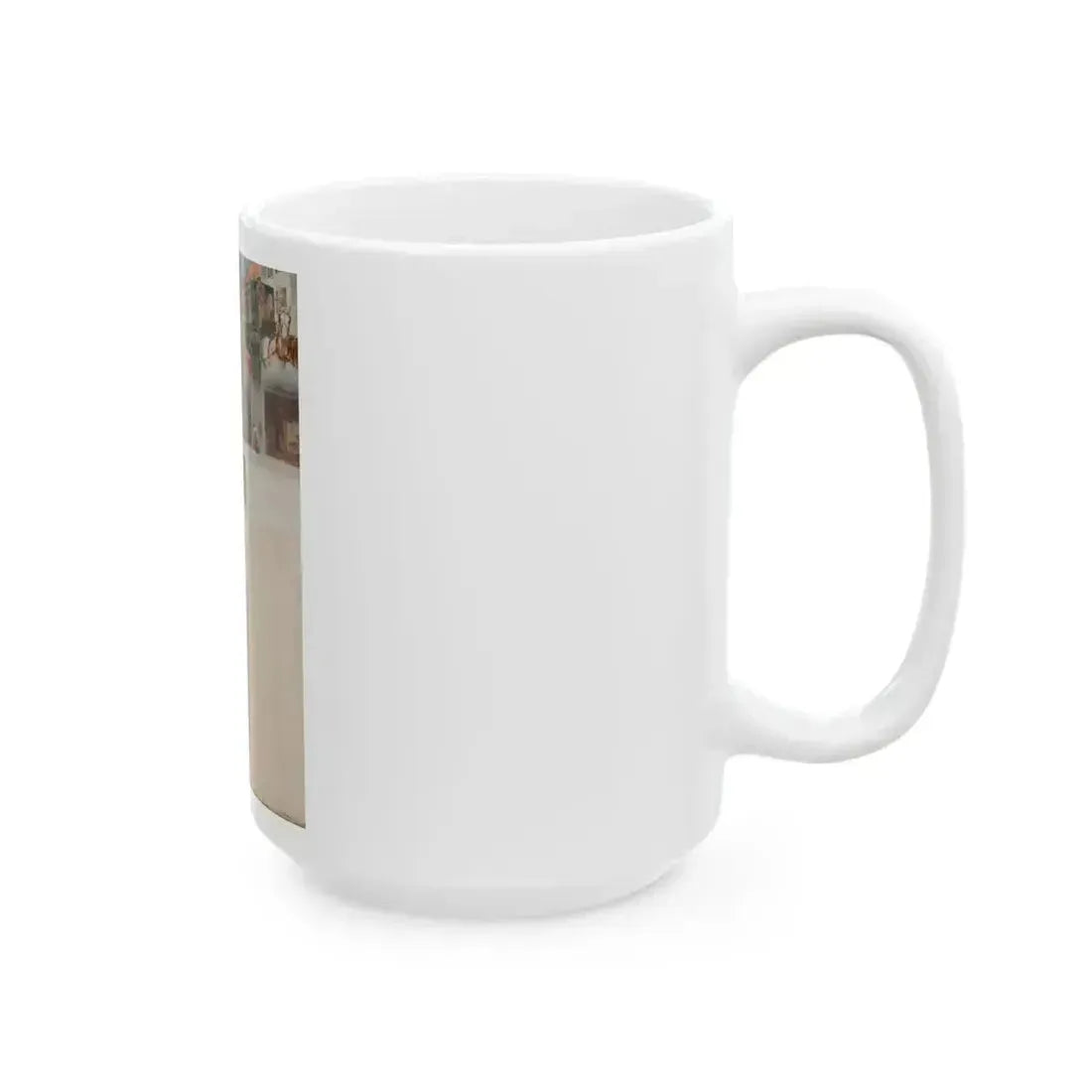 Ad illustration - White Coffee Mug - Go Mug Yourself