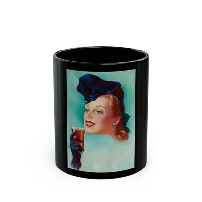 Ad illustration_1 - Black Coffee Mug 11oz - Go Mug Yourself