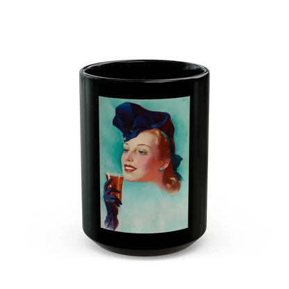 Ad illustration_1 - Black Coffee Mug 15oz - Go Mug Yourself