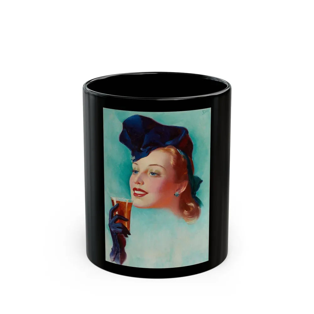 Ad illustration_1 - Black Coffee Mug-11oz-Go Mug Yourself