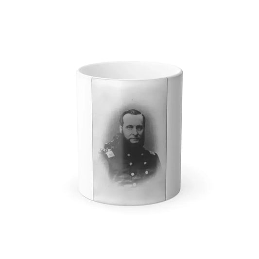 A.D. Streight, Head-and-Shoulders Portrait, Facing Right (U.S. Civil War) Color Changing Coffee Mug 11oz Default Title 11oz - Go Mug Yourself