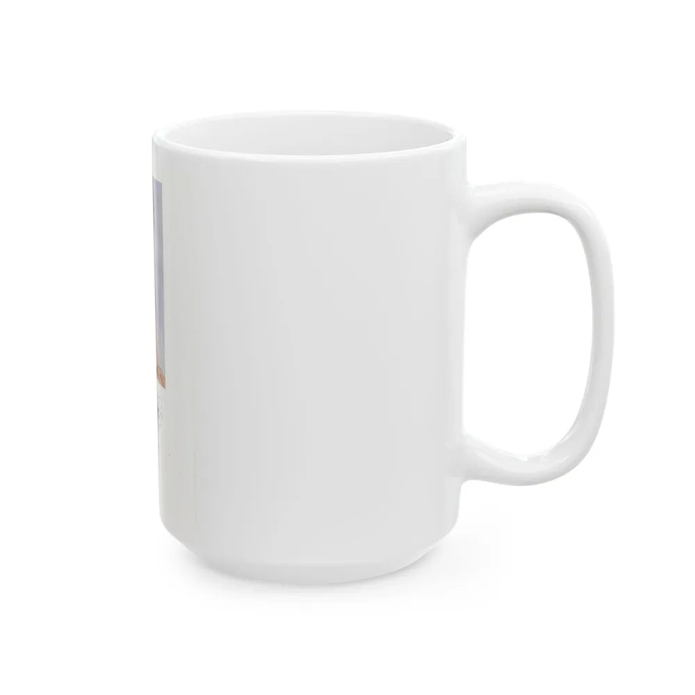 Linda Blair #184 - Partially Topless (Vintage Female Icon) White Coffee Mug-Go Mug Yourself