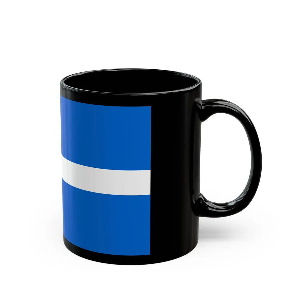 Flag of Shetland UK - Black Coffee Mug-Go Mug Yourself