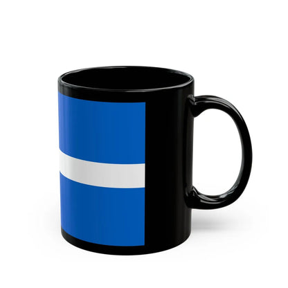 Flag of Shetland UK - Black Coffee Mug-Go Mug Yourself