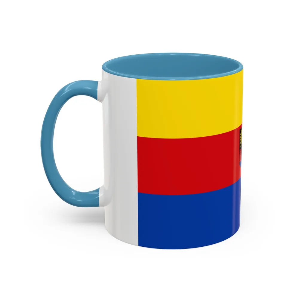 Flag of Emden Germany - Accent Coffee Mug-Go Mug Yourself