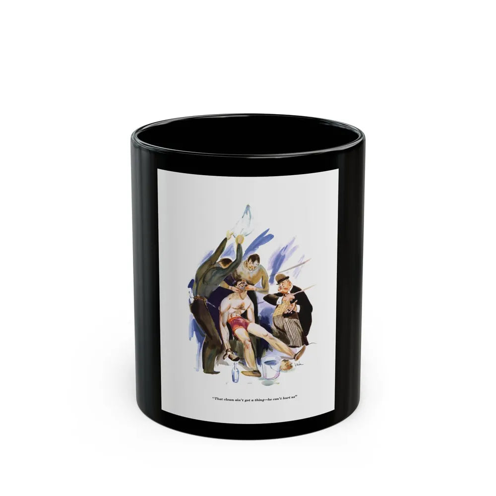 Esquire Illustration, January 1934 - Black Coffee Mug-11oz-Go Mug Yourself