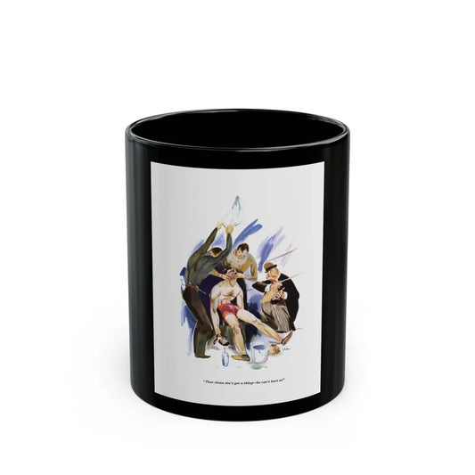 Esquire Illustration, January 1934 - Black Coffee Mug-11oz-Go Mug Yourself