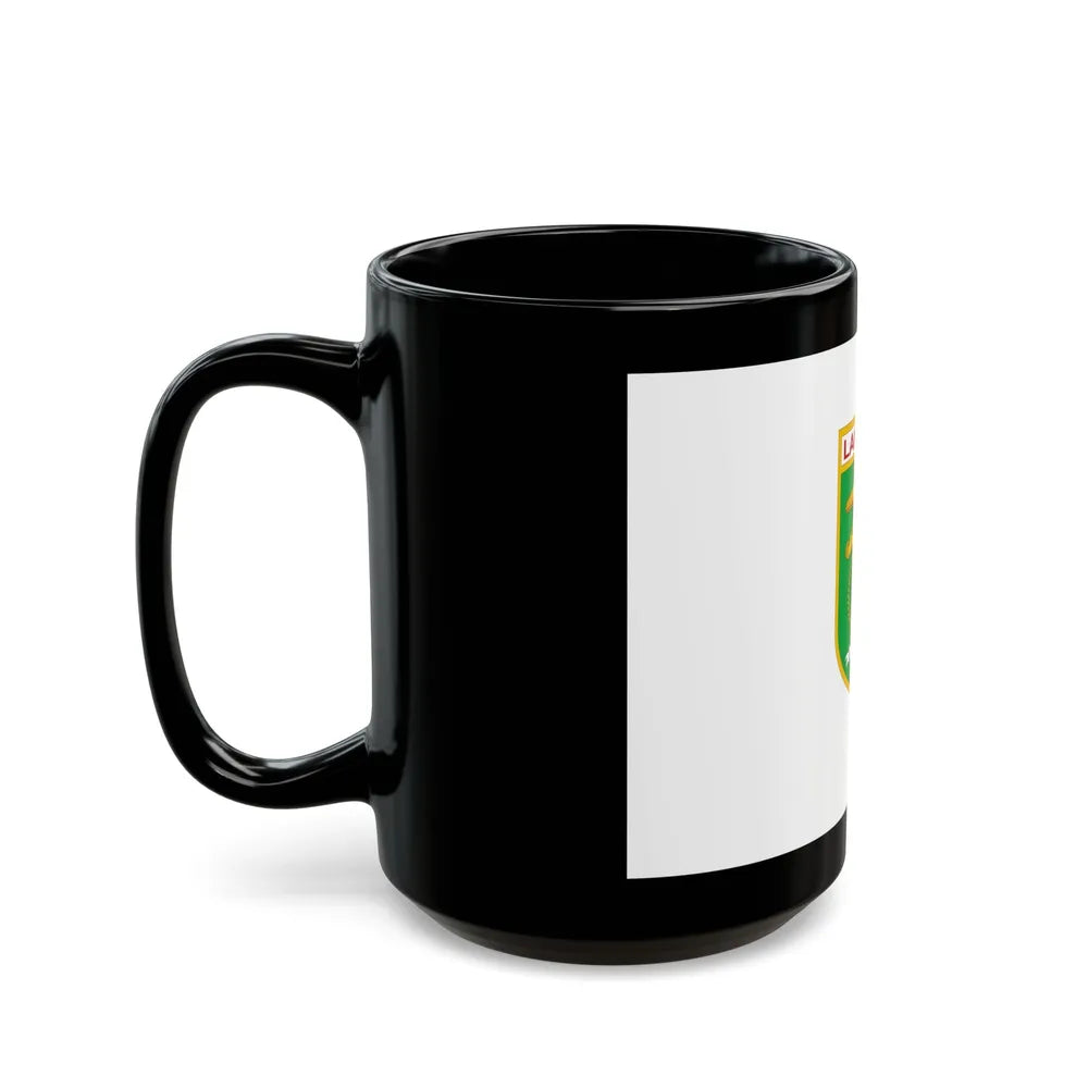 Flag of Lampung Indonesia - Black Coffee Mug-Go Mug Yourself