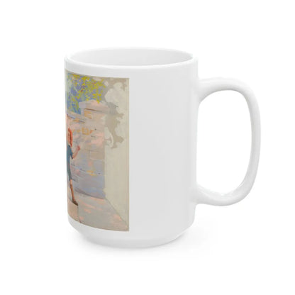 Cream of Wheat advertising illustration, 1925 - White Coffee Mug-Go Mug Yourself