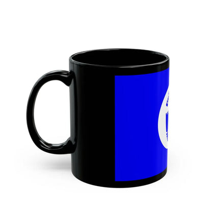 Flag of Bat Yam Israel - Black Coffee Mug-Go Mug Yourself