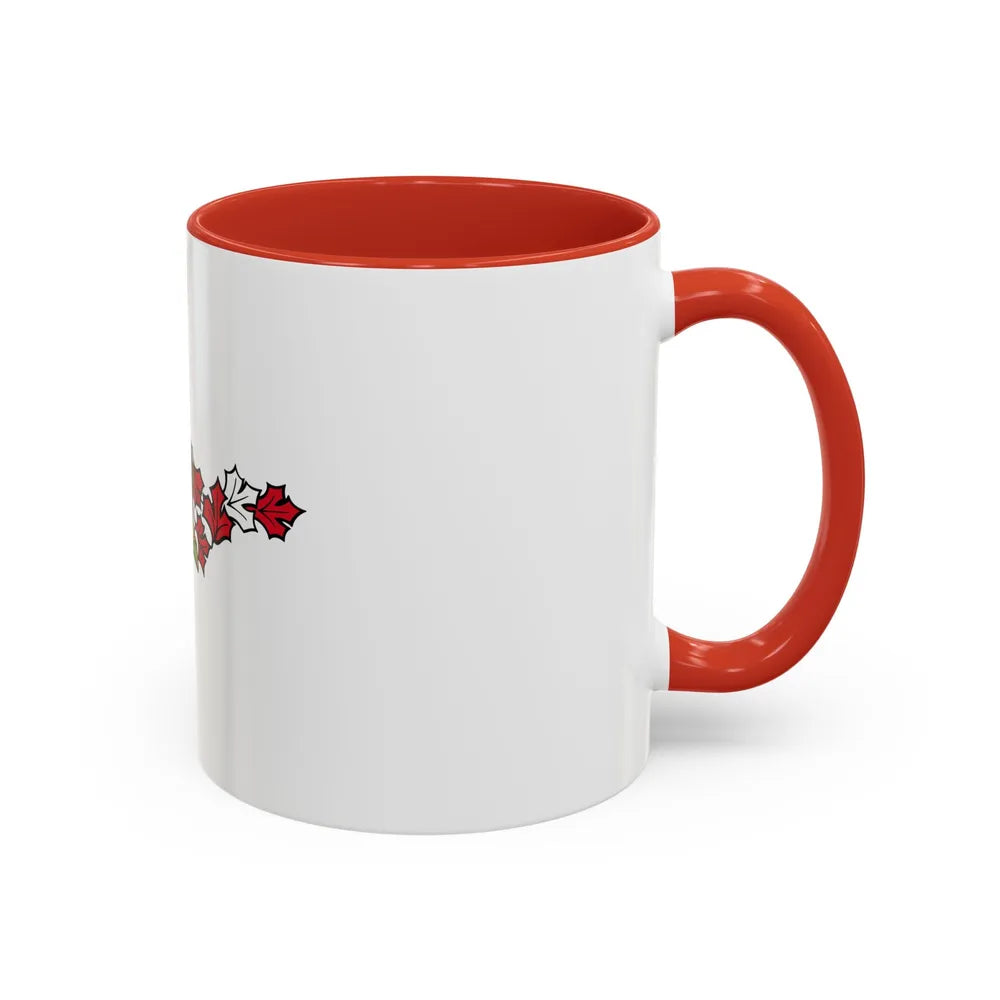 Canadian Helm - Accent Coffee Mug-Go Mug Yourself