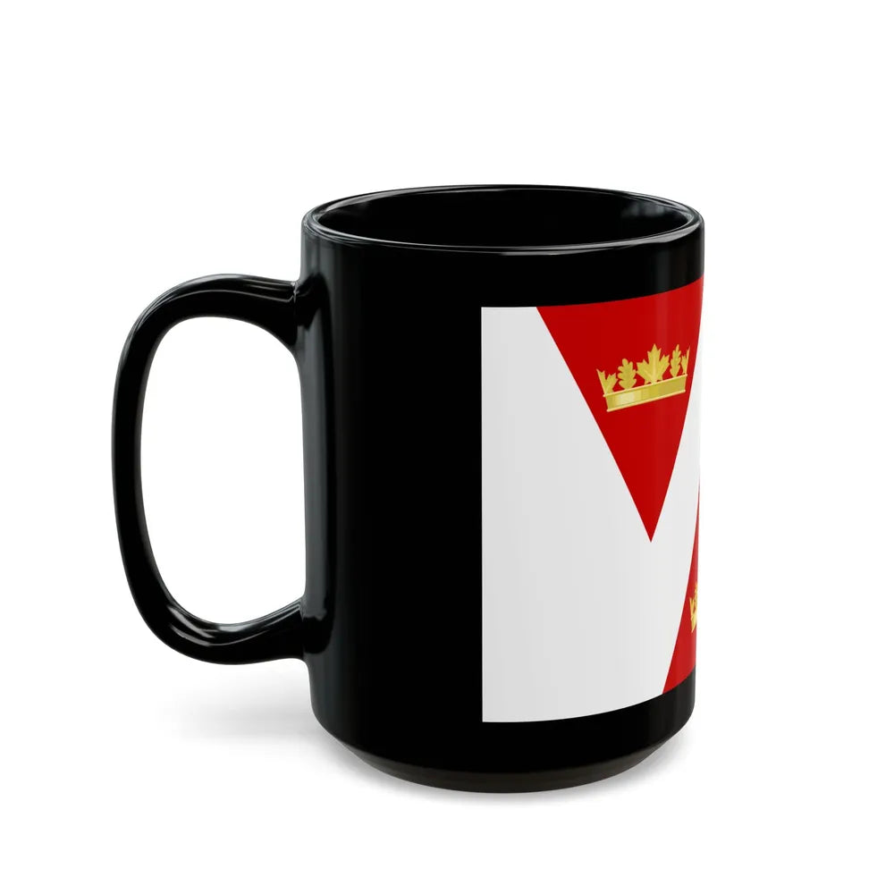 Flag of Wellington Ontario Canada - Black Coffee Mug-Go Mug Yourself