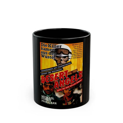 DESERT ANGELS (DIRT GANG) 1972 Movie Poster - Black Coffee Mug-11oz-Go Mug Yourself