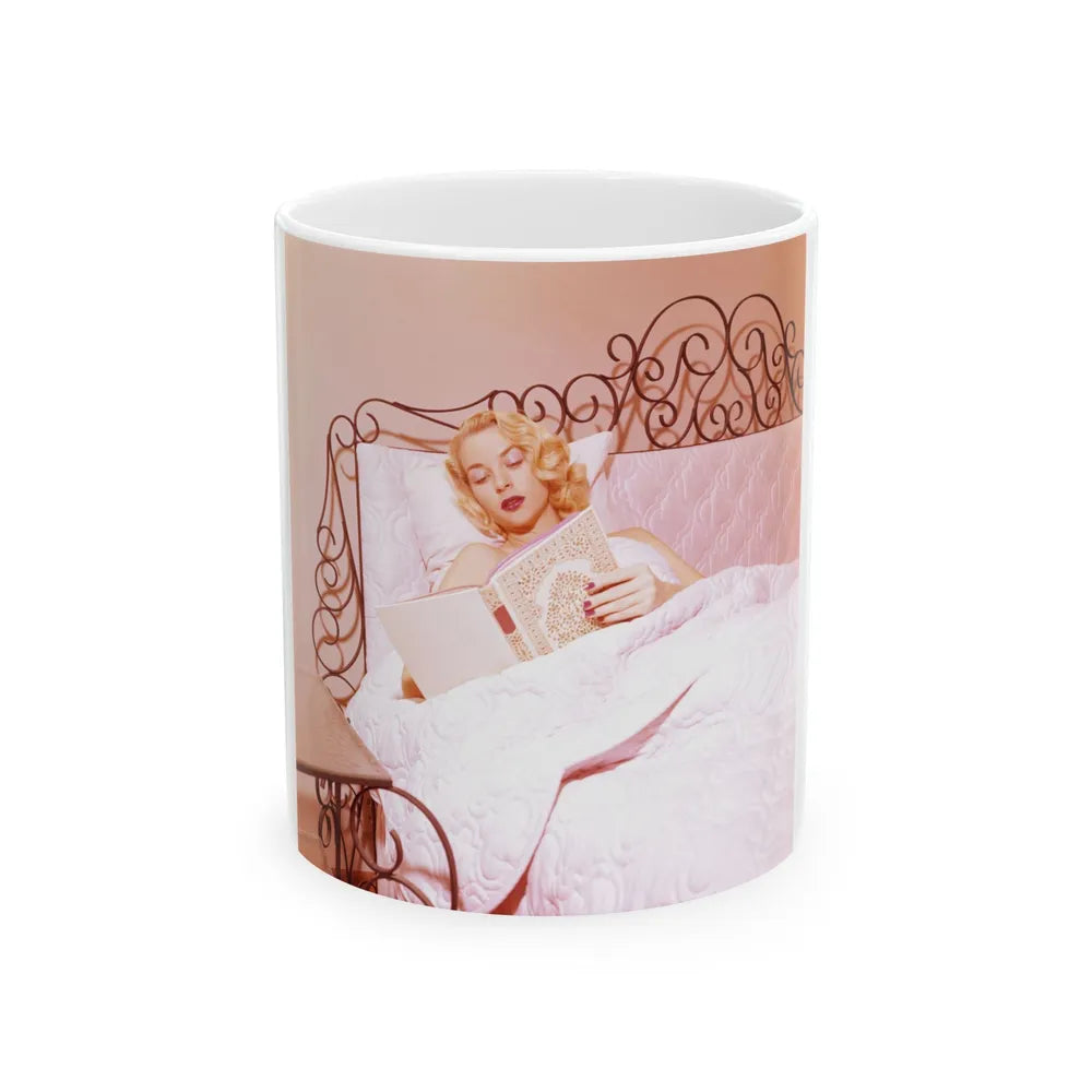 Eve Meyer #38 (Vintage Female Icon) White Coffee Mug-11oz-Go Mug Yourself