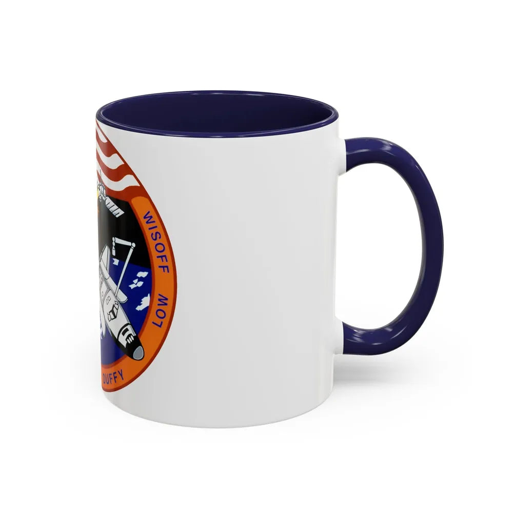 STS 57 (NASA) Accent Coffee Mug-Go Mug Yourself