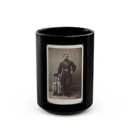 Captain Ferdinand F. Boltz Of Co. S, 12th Indiana Infantry Regiment, And Co. F, 88th Indiana Infantry Regiment (U.S. Civil War) Black Coffee Mug-15oz-Go Mug Yourself